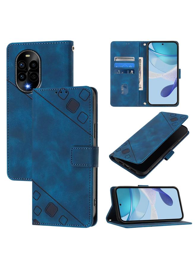 S-TOP Case For Huawei nova 13 Pro Skin Feel Embossed Leather Phone Case - Image 1