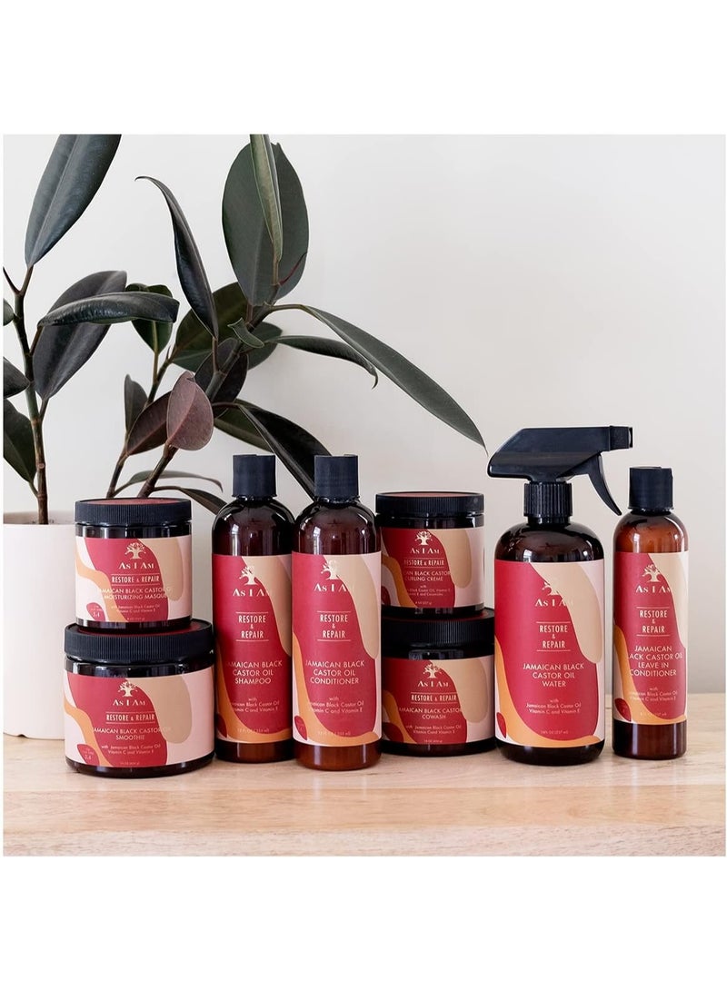 آز أي آم بلسم زيت الخروع الأسود الجامايكي بدون شطف من آز أي آم 237 مل - Image 3