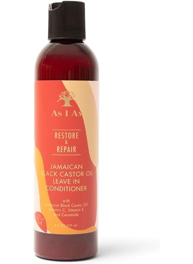 آز أي آم بلسم زيت الخروع الأسود الجامايكي بدون شطف من آز أي آم 237 مل - Image 1