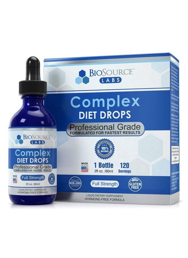 BioSource Labs - Complex Diet Drops Best Natural Weight Management Drops For Men And Women (1 Bottle 2 Fl Oz) - Image 1
