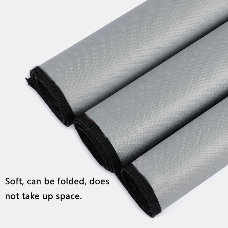 Fireproof Mat: M Size Silver Fiberglass Heat Insulator - Portable Storage Bag Included Heat Resistant Mat for Outdoor Camping Picnic Barbecue Activities - Image 3