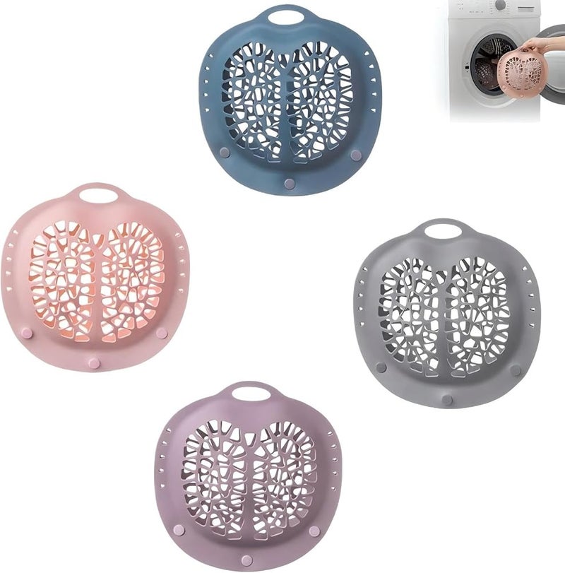 Tazweeq Silicone Bra Washing Bag for Laundry, Bra Washer Protector for Washing Machine, Mini Laundry Bag, Silicone Lingerie Bags, Sports Bras(4 PCS) - Image 1