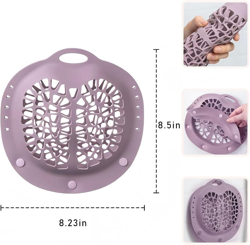 Tazweeq Silicone Bra Washing Bag for Laundry, Bra Washer Protector for Washing Machine, Mini Laundry Bag, Silicone Lingerie Bags, Sports Bras(4 PCS) - Image 3