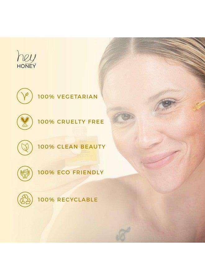 Hey Honey Skincare A.C.E. It Blend Drops Vitamin A Vitamin C Vitamin E Skin Treatment Dew Drops Anti Aging Face Oil Targets Wrinkles & Uneven Skin Texture Visibly Brighten & Smooth 1 Oz - Image 3