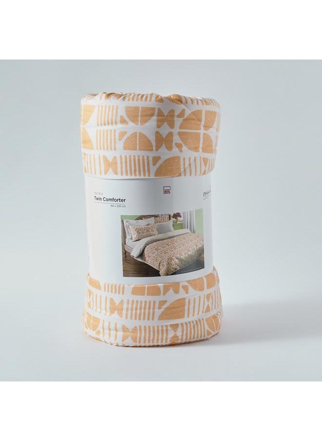 Matrix Microfiber Twin Comforter - 160X220 cm