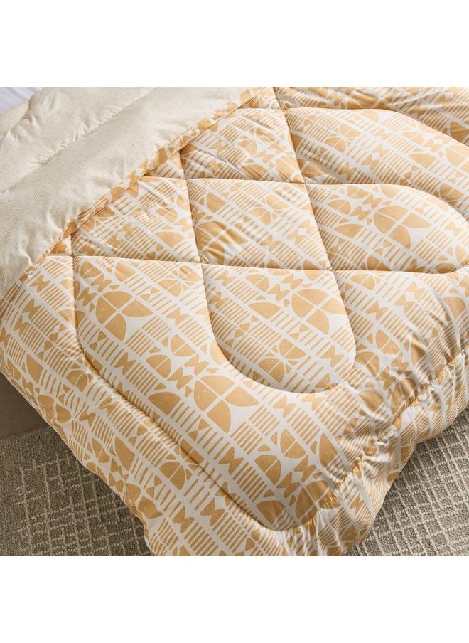 Home Box Matrix Microfiber Twin Comforter - 160X220 cm  - Image 3