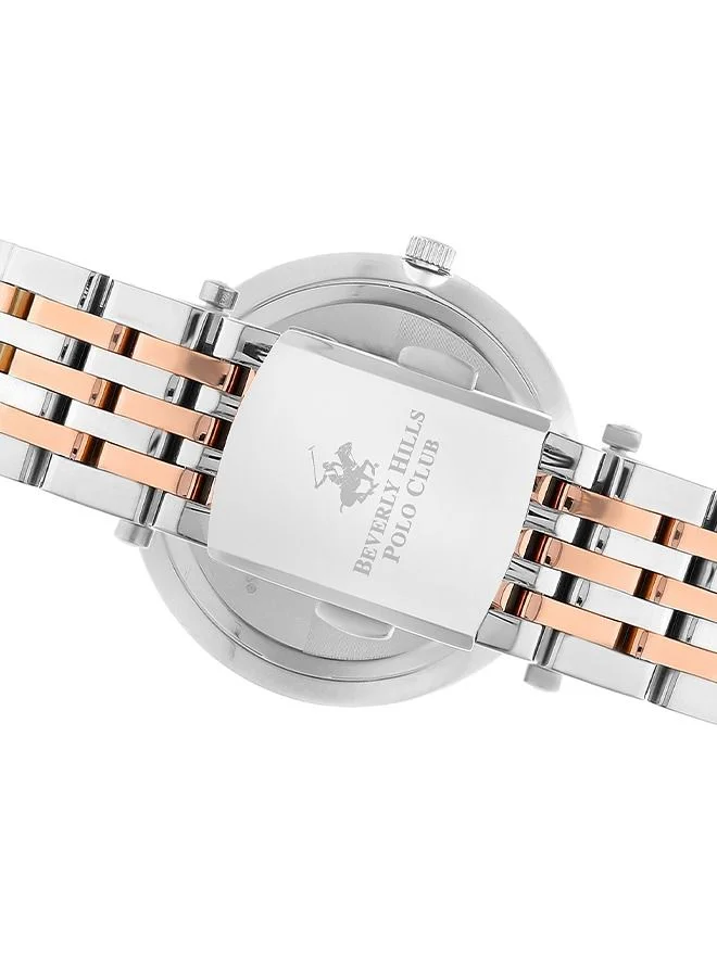 BEVERLY HILLS POLO CLUB BEVERLY HILLS POLO CLUB Women's Analog Silver Dial Watch - BP3183C.530