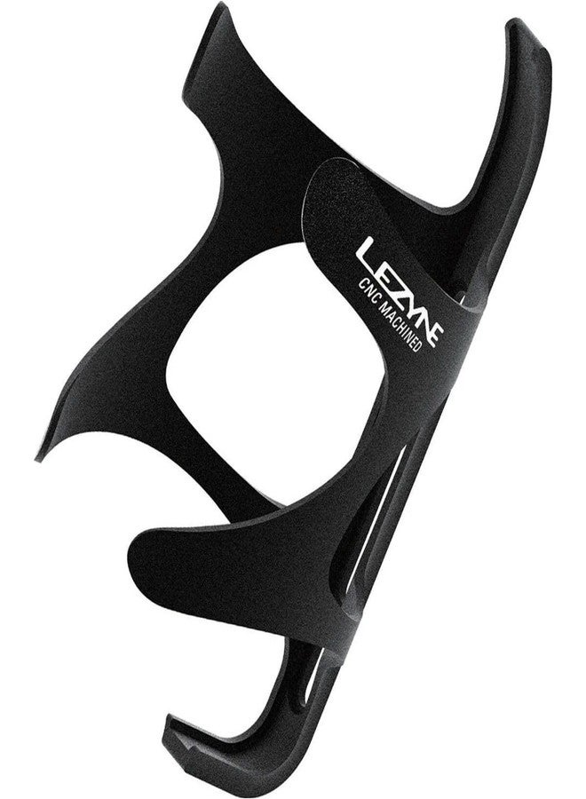 LEZYNE CNC Cage Al Black/Bead Blast, One Size