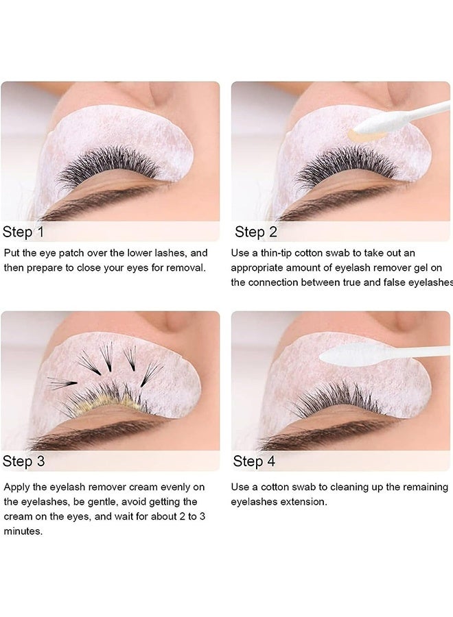 فونميكس كريمة إزالة لاصق رموش 5 جرام، مزيل تطويل الرموش، كريم إزالة لاصق تطويل الرموش المحمول، غلالة إزالة لاصق رموش تطويل الرموش. - Image 4