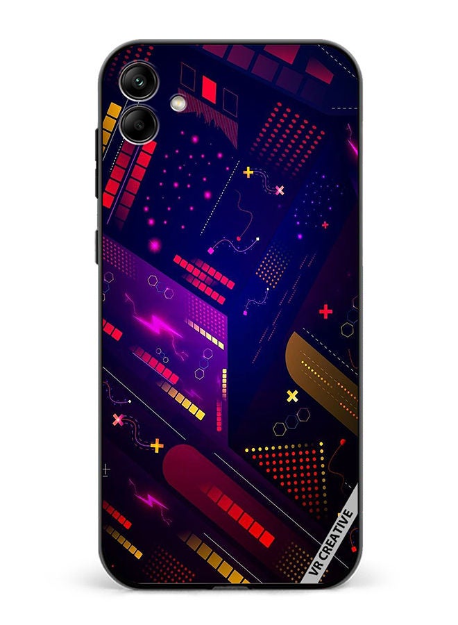 VR CREATIVE Protective Case Cover For Samsung Galaxy A04 Abstract Design Multicolour - Image 1