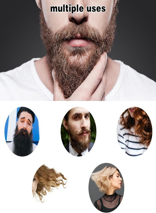 سكويشي مشط لحية للرجال، مشط جيب للرجال، مشط قابل للطي، مجموعة أدوات العناية باللحية، فرشاة لحية صغيرة الحجم للسفر والاستخدام اليومي. - Image 2