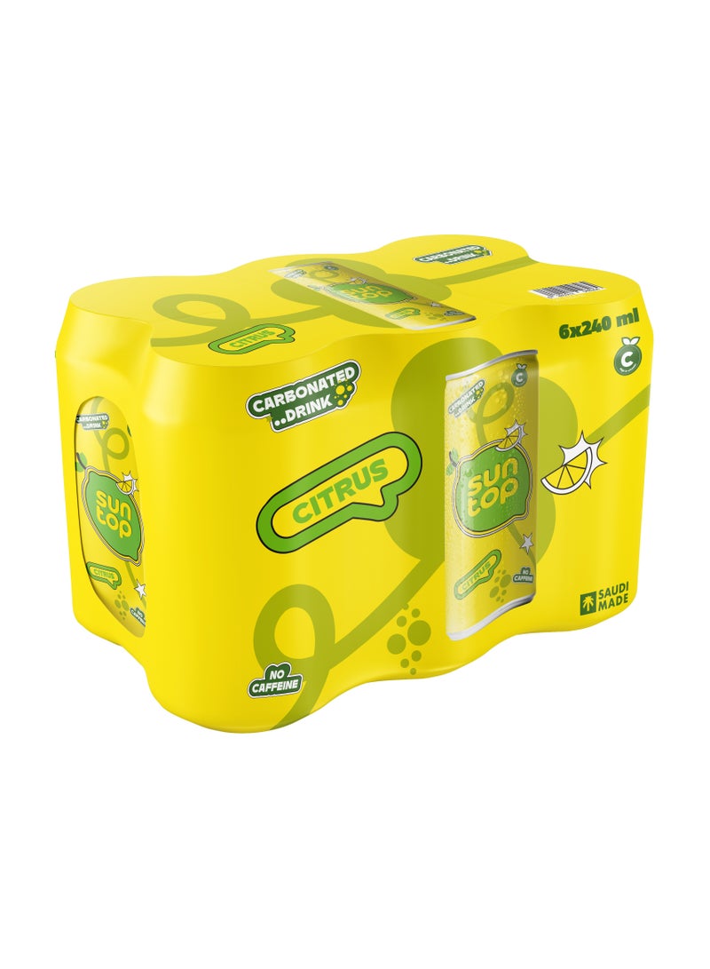 Suntop Citrus Carbonated Soft Drink Cans - Image 1
