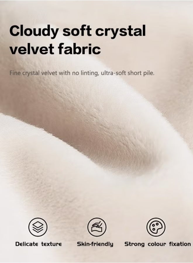 Office Chair  Seat Cushion  Integrated Recliner Chair Seat Cushion Backrest Cushion Premium Plush Pp Cotton Comfortable Cute Seat Cushion Non Slip Seat Cushion For Back Rocking Chair Cushion Cotton Back Support (Grey) - Image 5