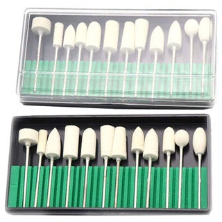 DIY Crafts CTDIYHI24227 12 Pcs Wool Bit Set Woolen Polishing Bits Electric Manicure Drill Bit Set Buffing Bit Set - pzsku/Z2F32B18668F9C60DE82EZ/45/1748265080/edebbd36-9aeb-4b70-9e80-fd0c914b3769