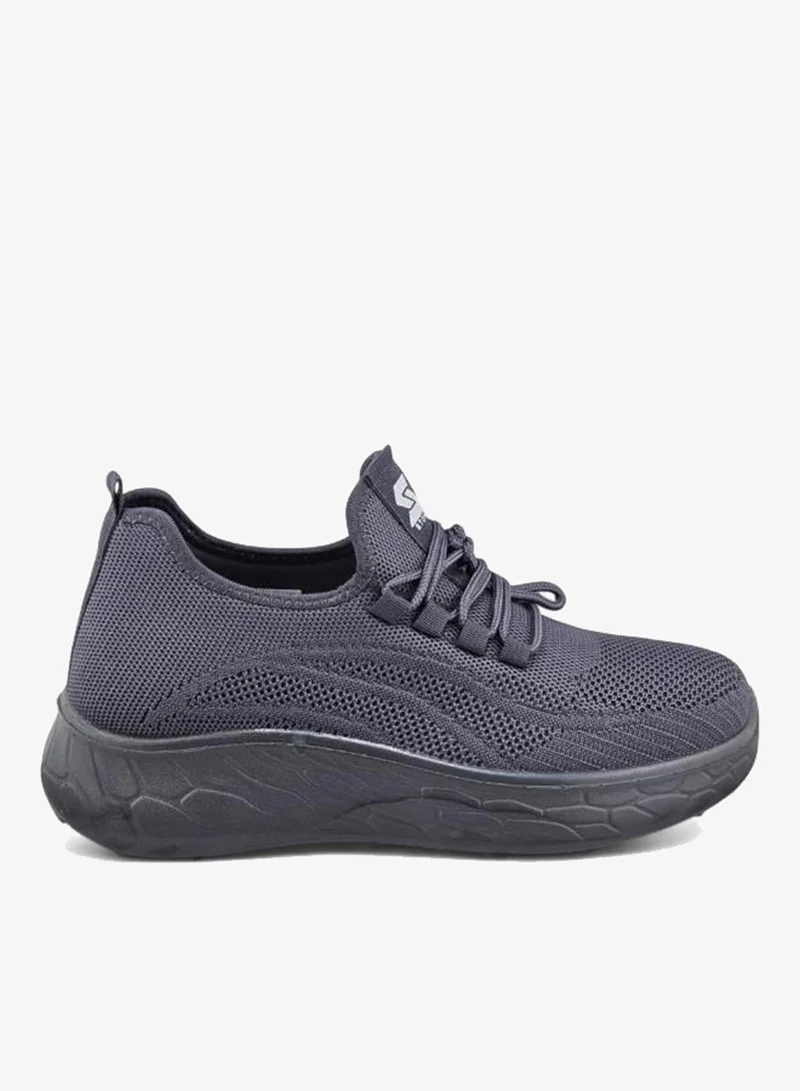 Stone Lightweight Knitted Sneakers