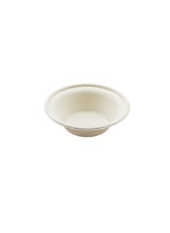 Restaurantware Restaurantware-Pulp Tek 11.5 Ounce Disposable Rice Bowls, 100 Microwave-Safe Sugarcane Bowls - And Premium For Hot and Cold Foods, White Bagasse Soup Bowls, Heavy-Duty  - Image 1