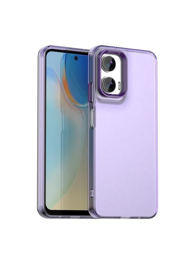 S-TOP Case For Motorola Moto G35 5G Candy PC Hybrid TPU Shockproof Phone Case - Image 1