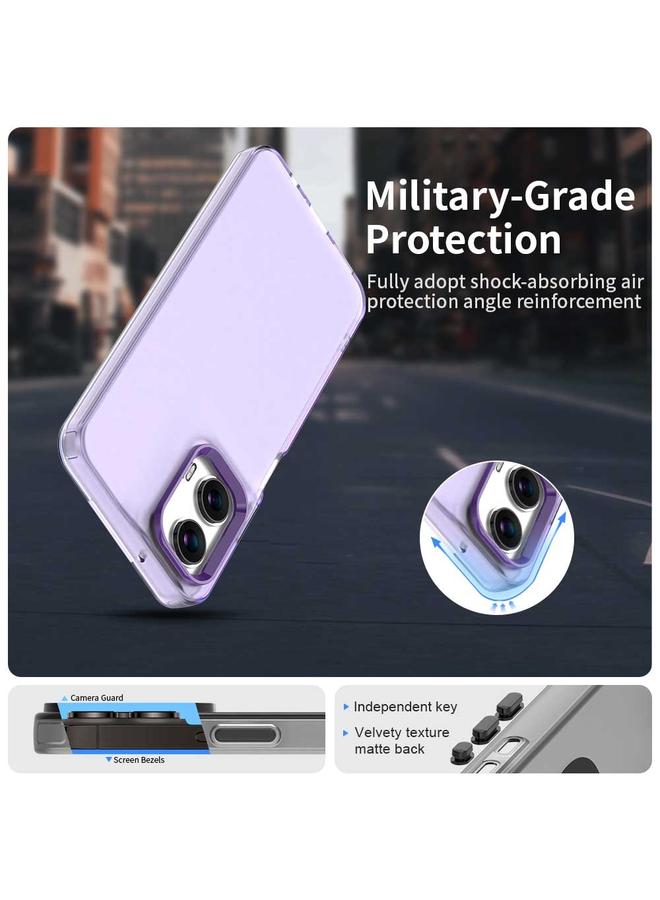 S-TOP Case For Motorola Moto G35 5G Candy PC Hybrid TPU Shockproof Phone Case - Image 2