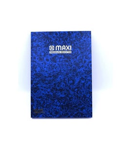 Maxi MAXI REGISTER BOOK A4 4QR 60GSM 192 SHEETS  - Image 1