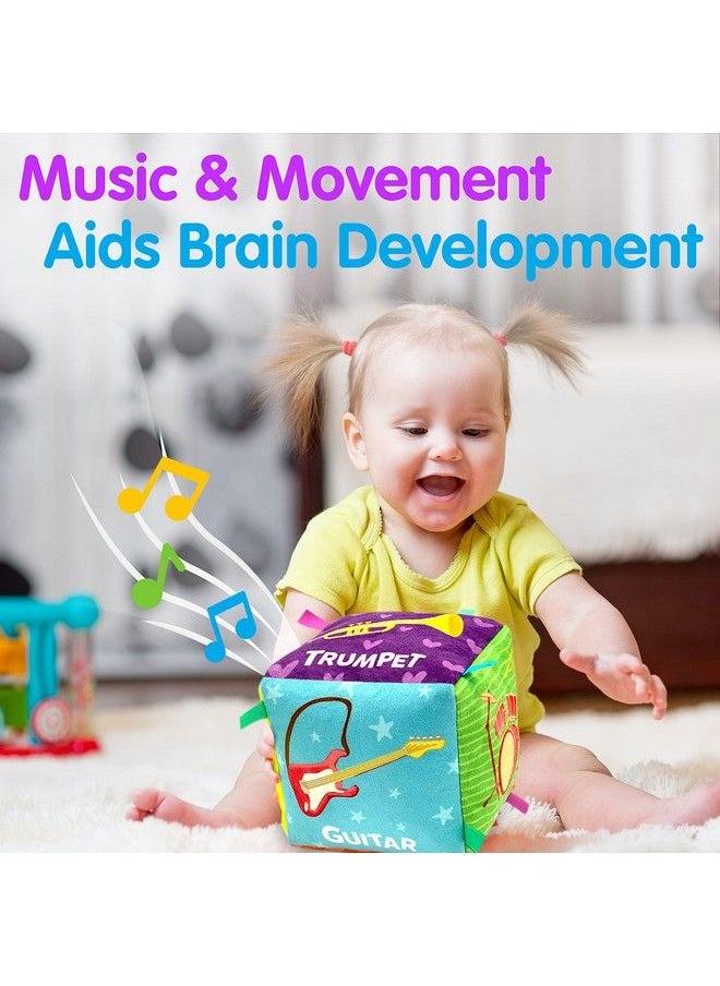 Turn2Learn Instruments Learning Cube Gift For Babies 618 Months Old