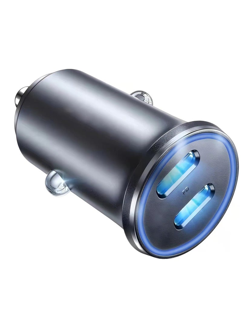 30W Car Phone Charger USB C, Cigarette Lighter Adapter, Car Accessories for iPhone, USB C Car Charger Adapter USBC Type C 12v-24v, for iPhone 17 Pro Max 16 15 14 13 12, Samsung Google iPad Andorid - Image 4