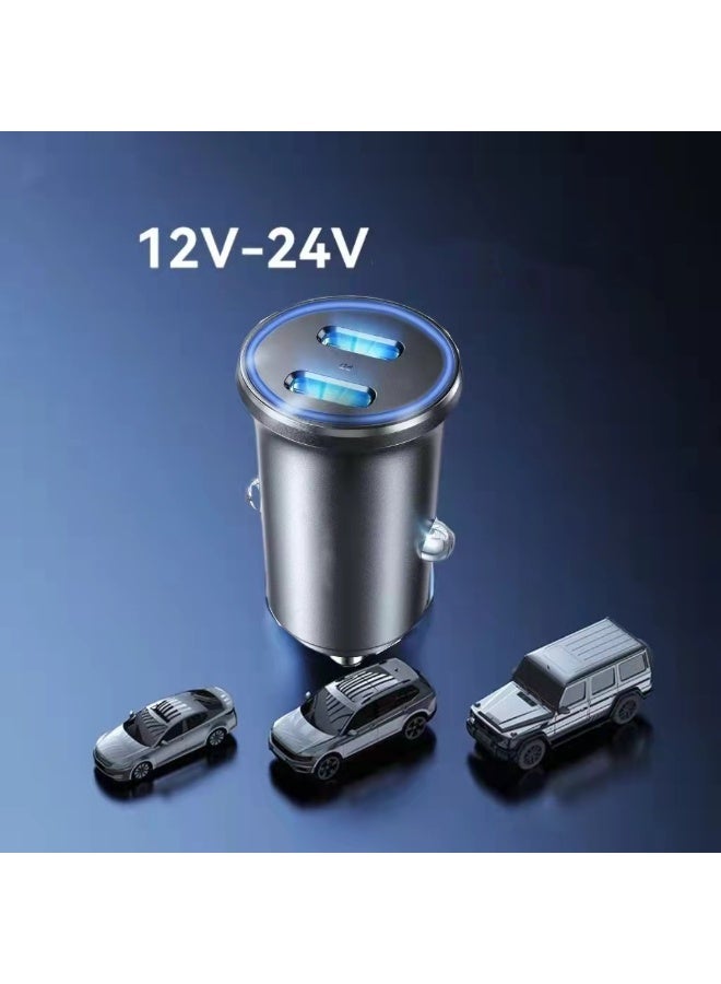 30W Car Phone Charger USB C, Cigarette Lighter Adapter, Car Accessories for iPhone, USB C Car Charger Adapter USBC Type C 12v-24v, for iPhone 17 Pro Max 16 15 14 13 12, Samsung Google iPad Andorid - Image 2