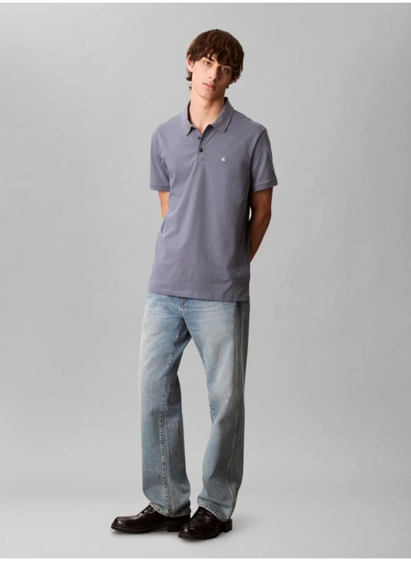 Calvin Klein Jeans Smooth Cotton Polo Shirt
