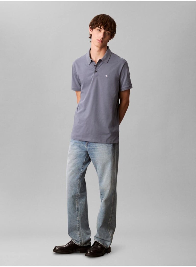 كالفن كلاين جينز بولوشيرت من القطن المخلوط - Image 2