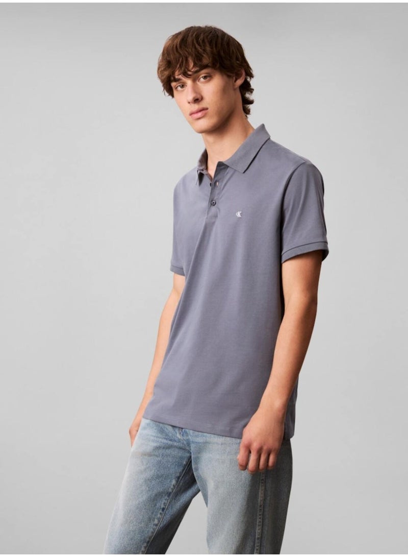 كالفن كلاين جينز بولوشيرت من القطن المخلوط - Image 5