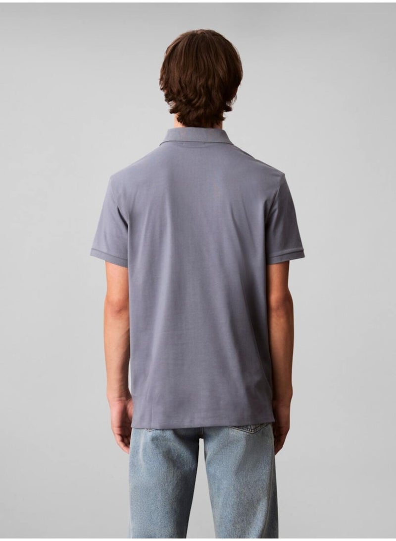 كالفن كلاين جينز بولوشيرت من القطن المخلوط - Image 4