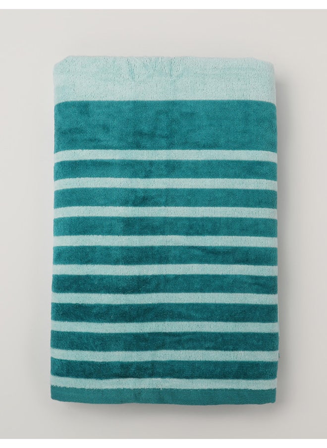 White Rose Towel MELLOW S - 500 GSM - 100% Cotton Velour - Bath Sheet 80x160 cm -MultiColour - Modern Stripe Design - Luxury Touch - Extra Absorbent  - Image 5