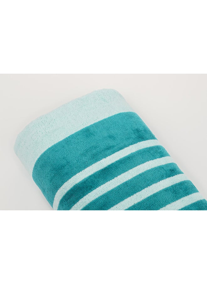 White Rose Towel MELLOW S - 500 GSM - 100% Cotton Velour - Bath Sheet 80x160 cm -MultiColour - Modern Stripe Design - Luxury Touch - Extra Absorbent  - Image 4