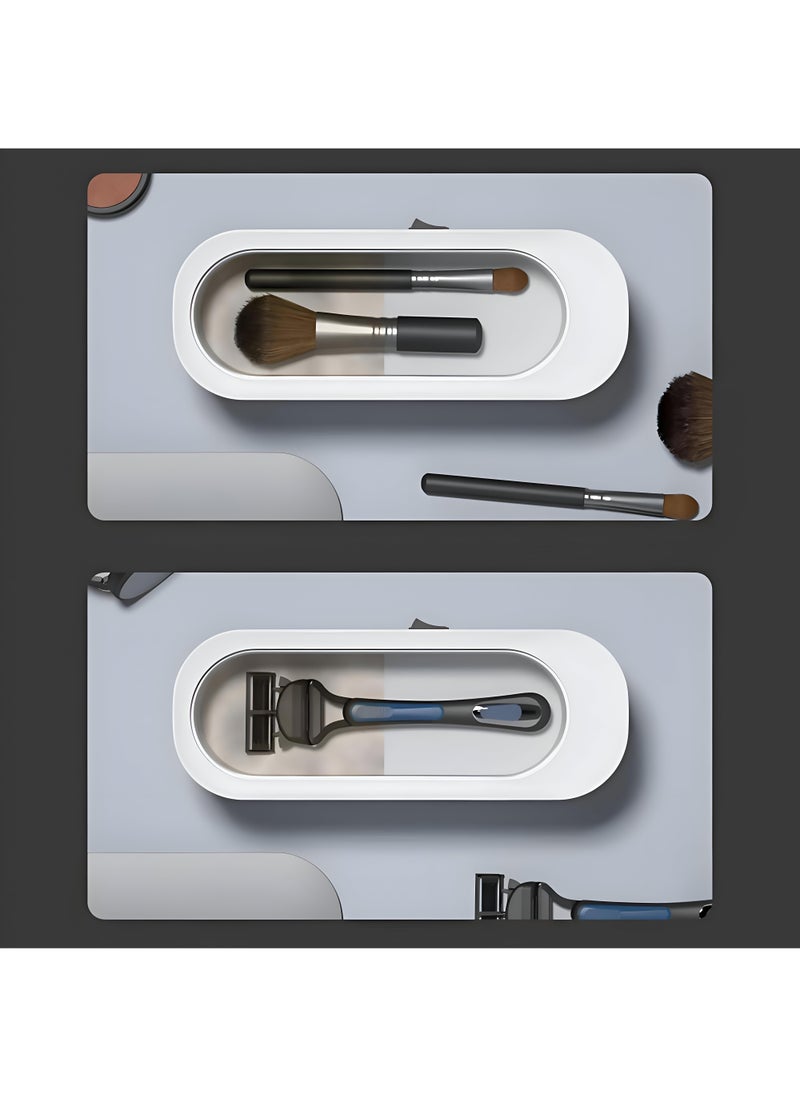 Generic - Introducing Our Portable Ultrasonic Cleaning Device: A High-Frequency Ultrasonic Wave Cleaner Designed For Home Use, Perfect For Keeping Your Jewelry, Glasses, And Makeup Brushes Pristine. - Image 1