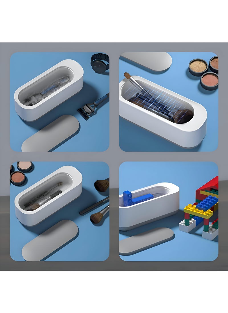 Generic - Introducing Our Portable Ultrasonic Cleaning Device: A High-Frequency Ultrasonic Wave Cleaner Designed For Home Use, Perfect For Keeping Your Jewelry, Glasses, And Makeup Brushes Pristine. - Image 1