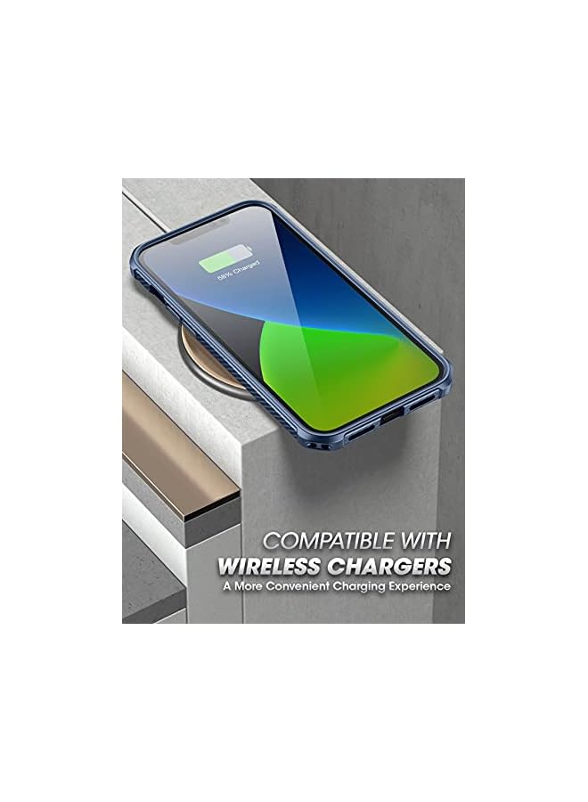 سوبكيس حافظة سلسلة Unicorn Beetle EXO لهاتف iPhone 12 Pro Max (إصدار 2020) مقاس 6.7 بوصة، حافظة واقية هجينة ممتازة (أكوا) - Image 5