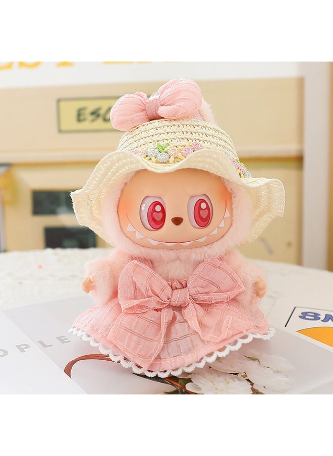 LABUBU Cute Trendy Cool Labubu Clothing Pendant (Doll Not Included) 
