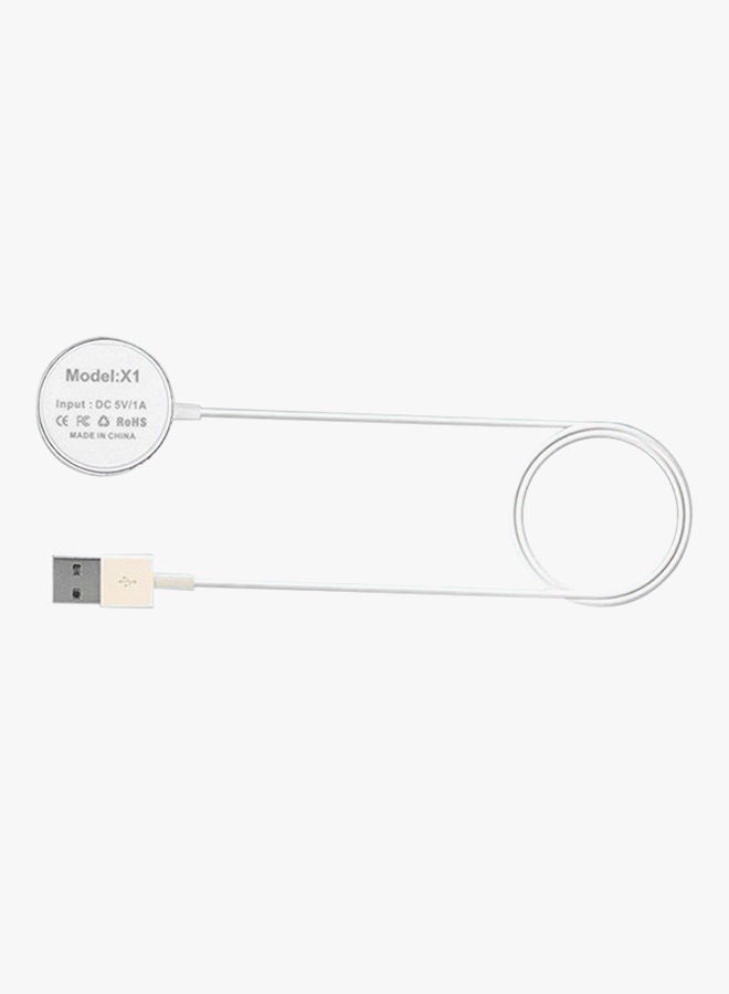 NIBEMINENT USB Charging Cable For Huawei Watch 2 White  - Image 3