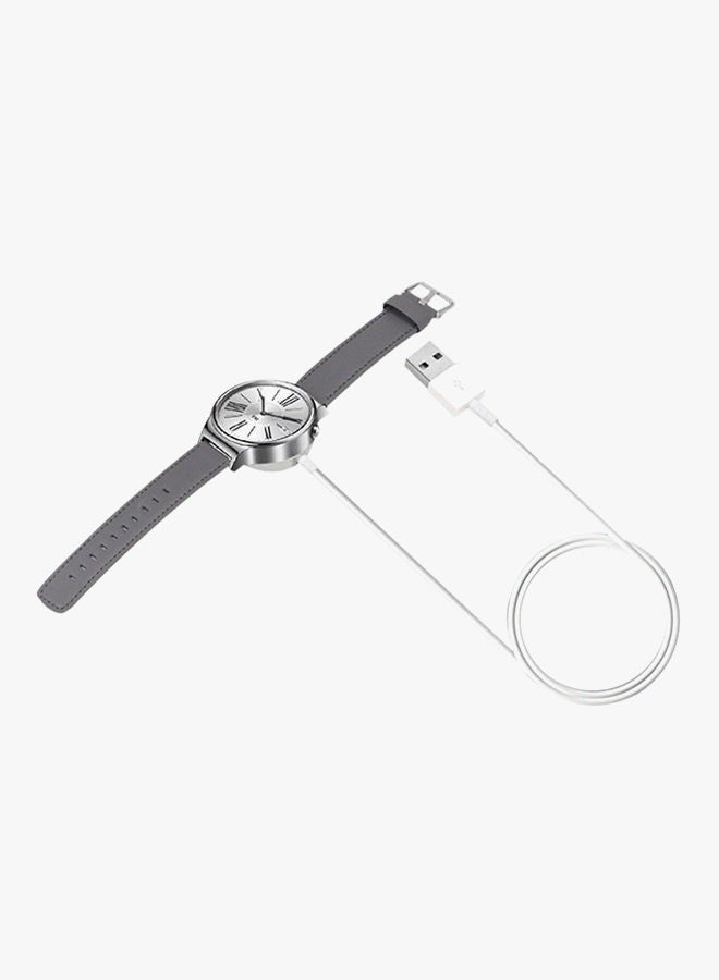 NIBEMINENT USB Charging Cable For Huawei Watch 2 White  - Image 4