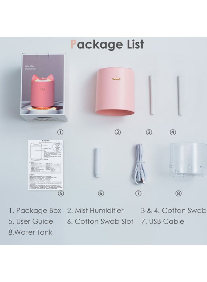 نيبمينينت جهاز ترطيب هواء محمول بالرذاذ الملون وردي - Image 4