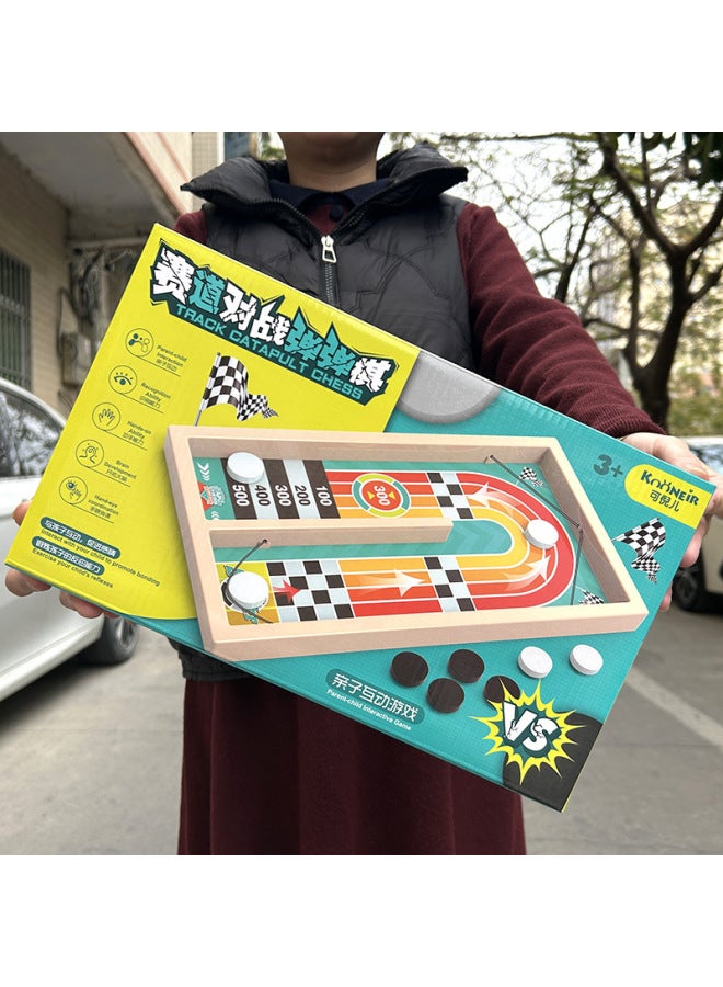 Two-player Battle Bounce Chess Catapult Chess Parent-child Interactive Table Games Children's Educational Toys Board Games Group Building Party