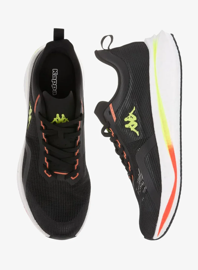 Kappa Mens Logo Print Sports Shoes With Lace-Up Closure