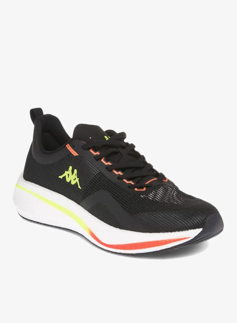 Kappa Mens Logo Print Sports Shoes With Lace-Up Closure