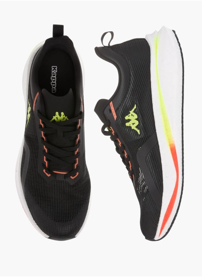 Kappa Mens Logo Print Sports Shoes With Lace-Up Closure  - Image 2