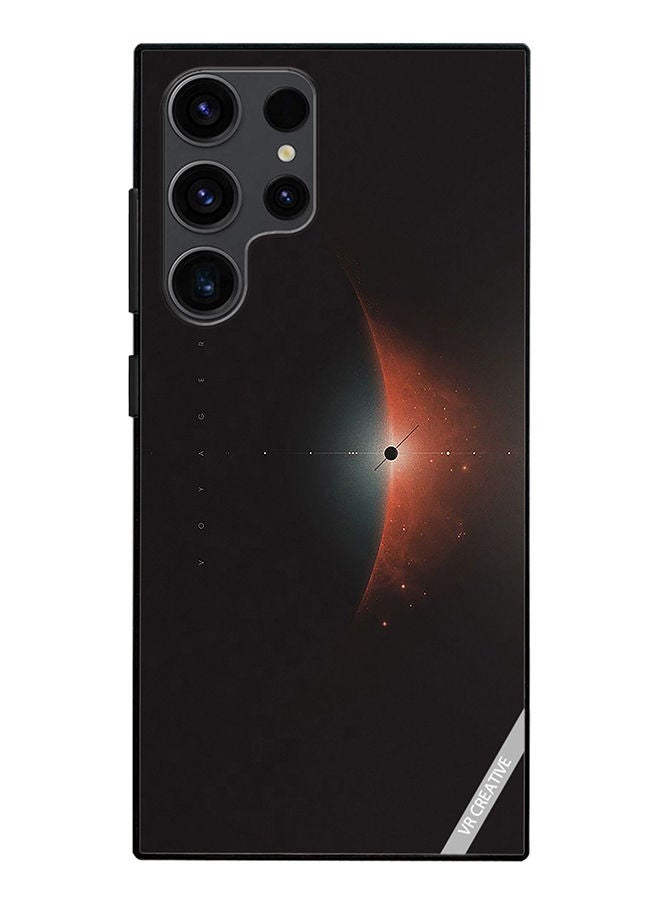 VR CREATIVE Protective Case Cover For Samsung Galaxy S23 Ultra 5G Galaxy Design Multicolour - Image 1