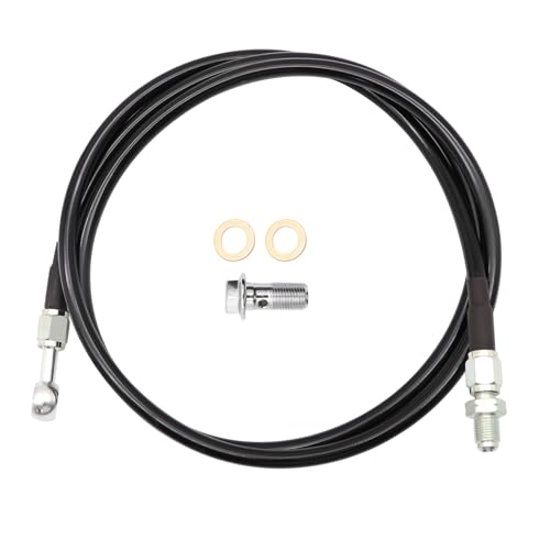 FZJDSD Stainless Steel Clutch Line 55 inch Compatible with Honda Civic 1992-2000 Compatible with Honda Del Sol 1993-1997 Compatible with Acura Integra 1994-2001 B/D Series Motors - Image 1