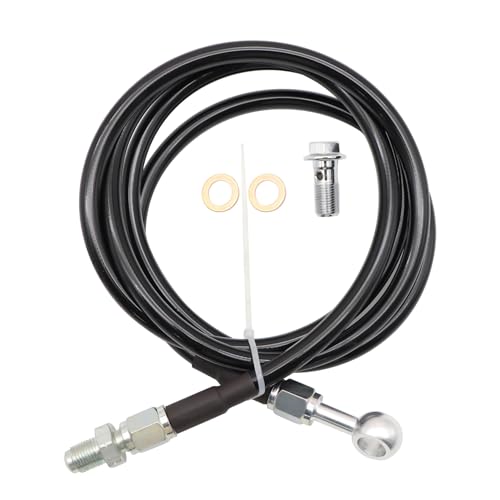 FZJDSD Stainless Steel Clutch Line 55 inch Compatible with Honda Civic 1992-2000 Compatible with Honda Del Sol 1993-1997 Compatible with Acura Integra 1994-2001 B/D Series Motors - Image 5