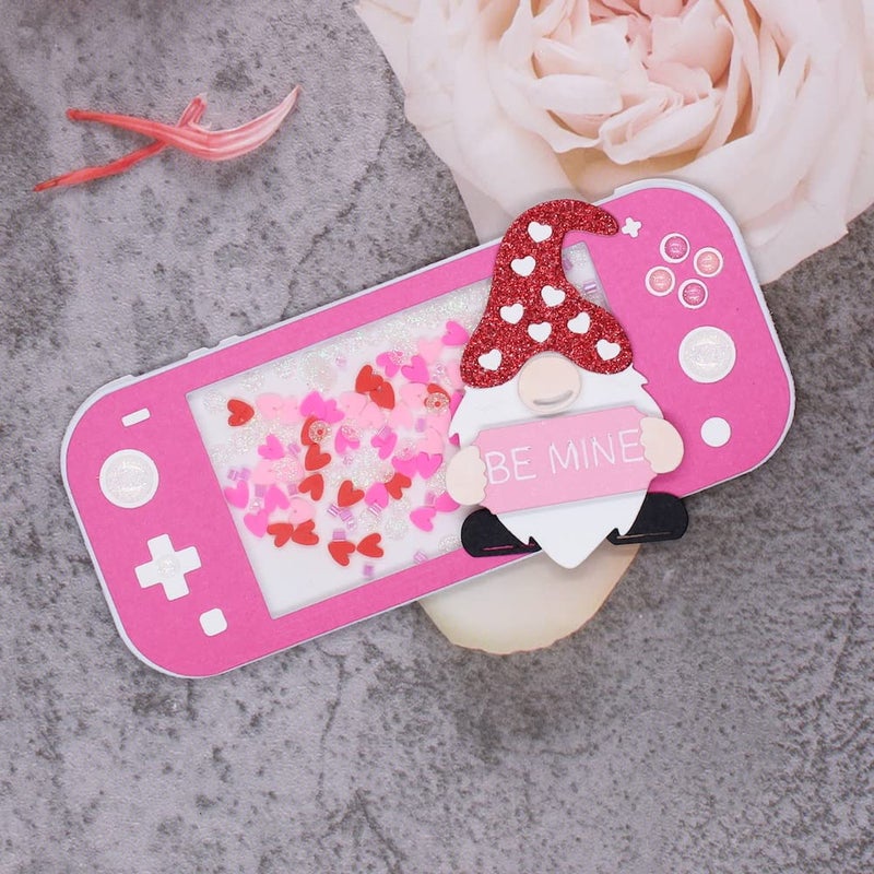 KSCRAFT Game Machine Shaker Metal Cutting Dies Stencils for DIY ScrapbookingPhoto Album Decorative Embossing DIY Paper Cards