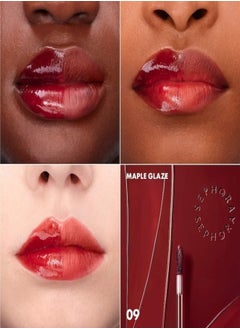 SEPHORA SEPHORA COLLECTION Totally Juicy Lip Tint – 09 Maple Glaze - Warm Orange Nude | Long-Lasting Hydrating Lip Tint – 5.5ml  - Image 2