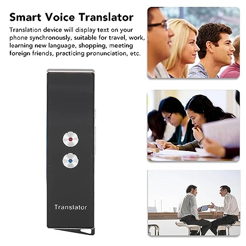 PUSOKEI Language Translator Device, Portable Two Way Language Translator, Handheld Smart Voice Translator, Support 74 Languages 70 Accents, Bluetooth 5.0, for Travel, Business - Image 3