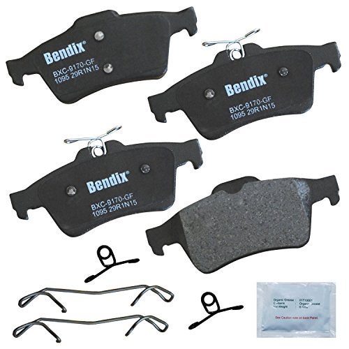 Bendix Priority1 CFC1095 Rear Brake Pads for BLS,Cobalt,Vectra,Focus,Connect,S-Type,Super V8,Plas,XF,XJ,XJ8,XJR,XK,XKR,Mazda 3,Sport,5,Benz G550 4x4,Peugeot 508,Solstice,Laguna,Saab 9-3,X,Sky,Volvo - Image 2